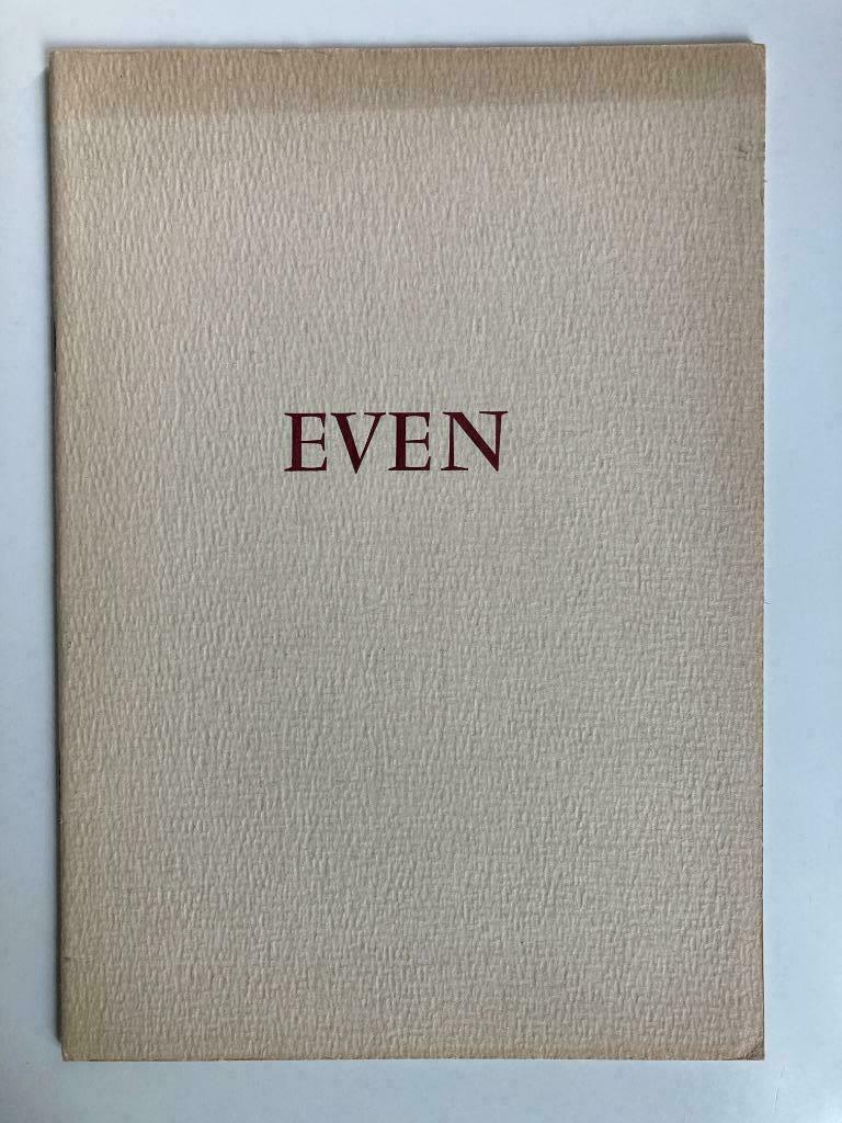 Even - Raymond Cogniat (Jean Even), Enlèvement ou Envoi
