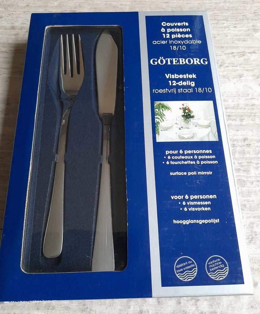Set couverts poissons. Neufs., Neuf, Résiste au lave-vaisselle, Enlèvement ou Envoi, Ensemble de couverts