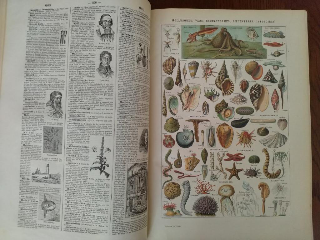 Larousse universel en 2 volumes 1922/1923 Claude Augé, Enlèvement ou Envoi, Claude Augé