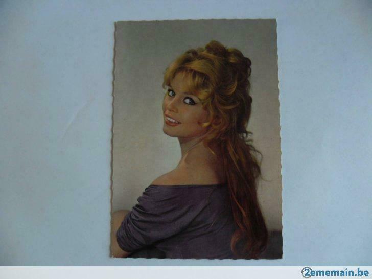 briefkaart Brigitte Bardot, Verzenden, 1960 tot 1980, Ongelopen, Frankrijk