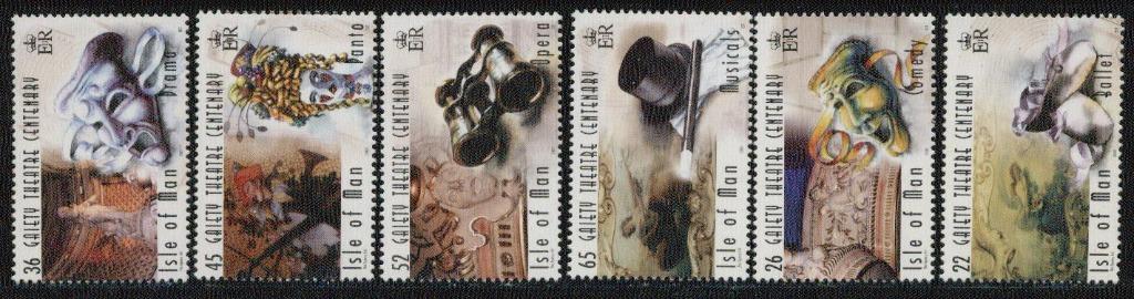 Isle of Man yvertnrs.: 916/21 postfris, Postzegels en Munten, Verzenden, Postfris