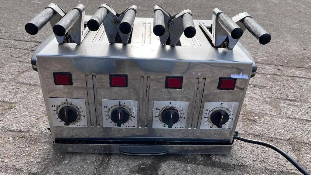 Tosti grill , Croque grill , LAREM, Elektronische apparatuur, Ophalen, Uitneembare platen, Gebruikt