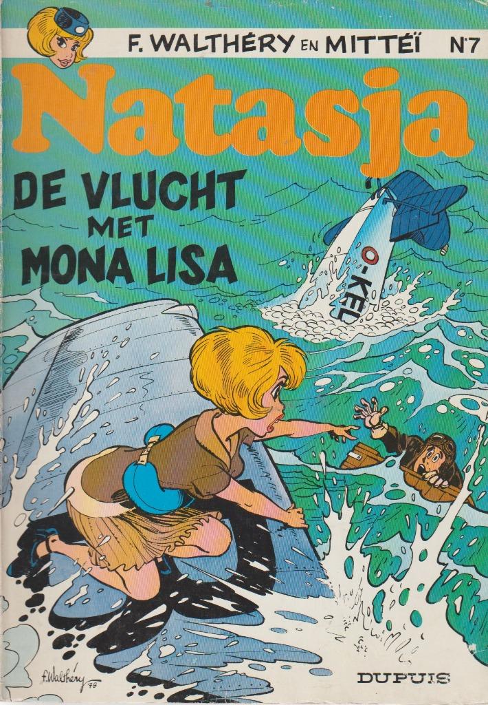 Strip - Natasja nr. 7 - De vlucht met Mona Lisa., Boeken, Stripverhalen, Verzenden