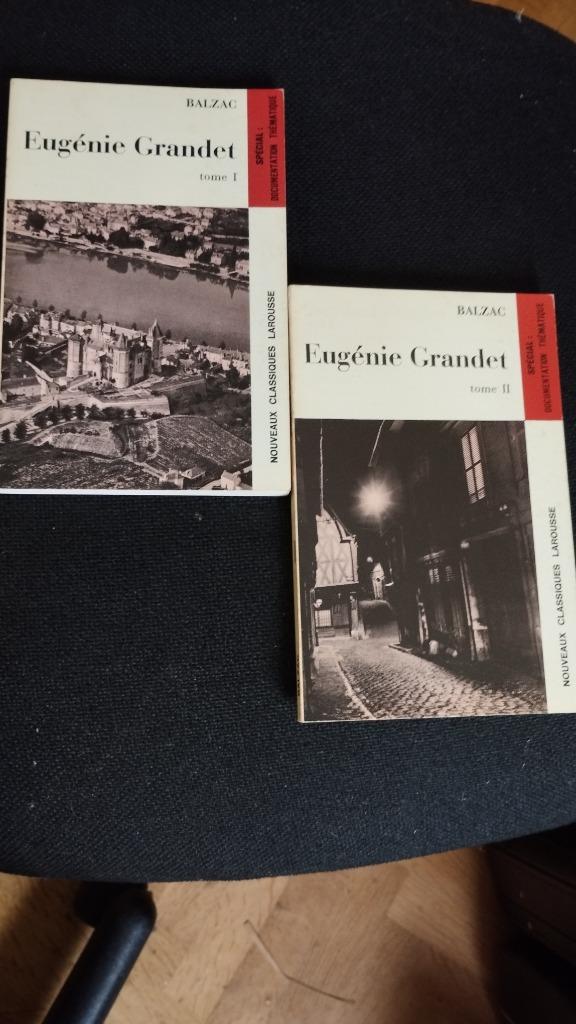 Balzac EUGENIE GRANDET en 2 vol Nouveaux Classiques Larousse, Envoi, Utilisé, BALZAC