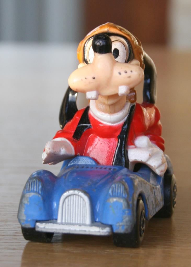1979 Walt Disney Matchbox GOOFY WD-3 Car Die-Cast Vintage, Ophalen, Goofy of Pluto, Gebruikt