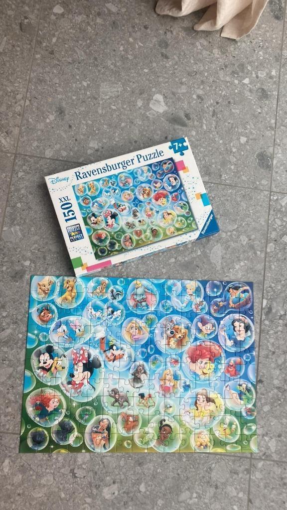 Puzzel Disney Ravensburger 7=, Ophalen of Verzenden, Meer dan 50 stukjes, Zo goed als nieuw, 6 jaar of ouder