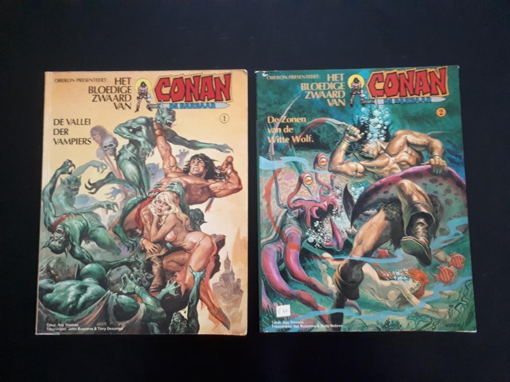 Conan de barbaar 6x (SC), Boeken, Stripverhalen, Meerdere stripboeken, Ophalen of Verzenden, Gelezen