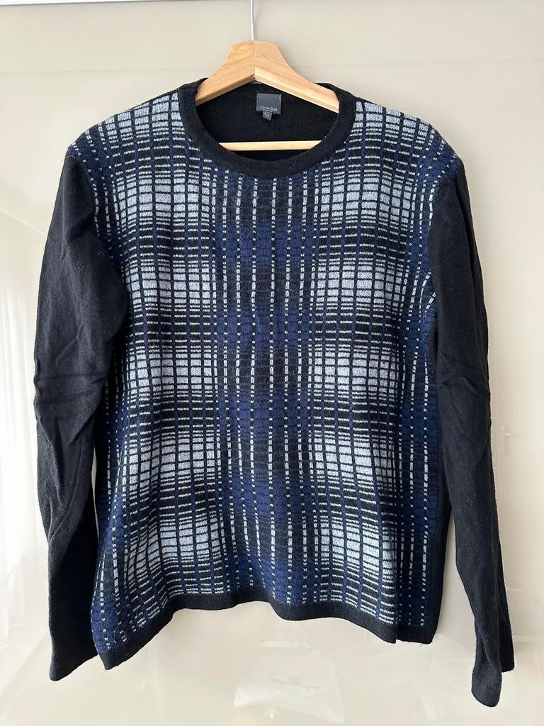 Pull d'hiver exclusif en laine Olivier Strelli, Enlèvement ou Envoi, Olivier Strelli, Bleu, Taille 52/54 (L)