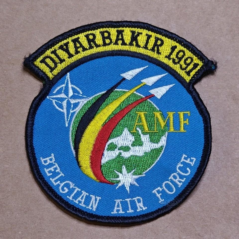 Koninklijke Belgische Luchtmacht Turkije Luchtmachtbasis, Ophalen of Verzenden, Luchtmacht