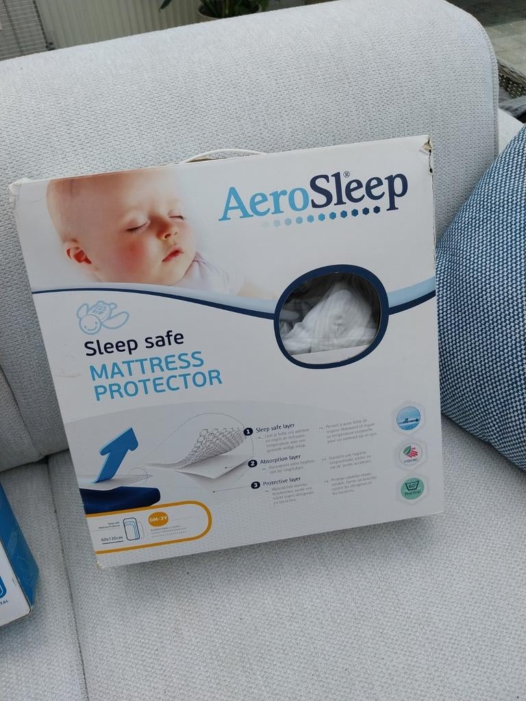 Aerosleep matras beschermer, Ophalen, Zo goed als nieuw