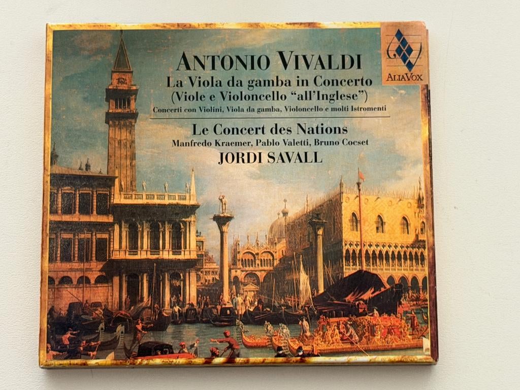 Antonio Vivaldi – La Viola Da Gamba In Concert, Ophalen of Verzenden