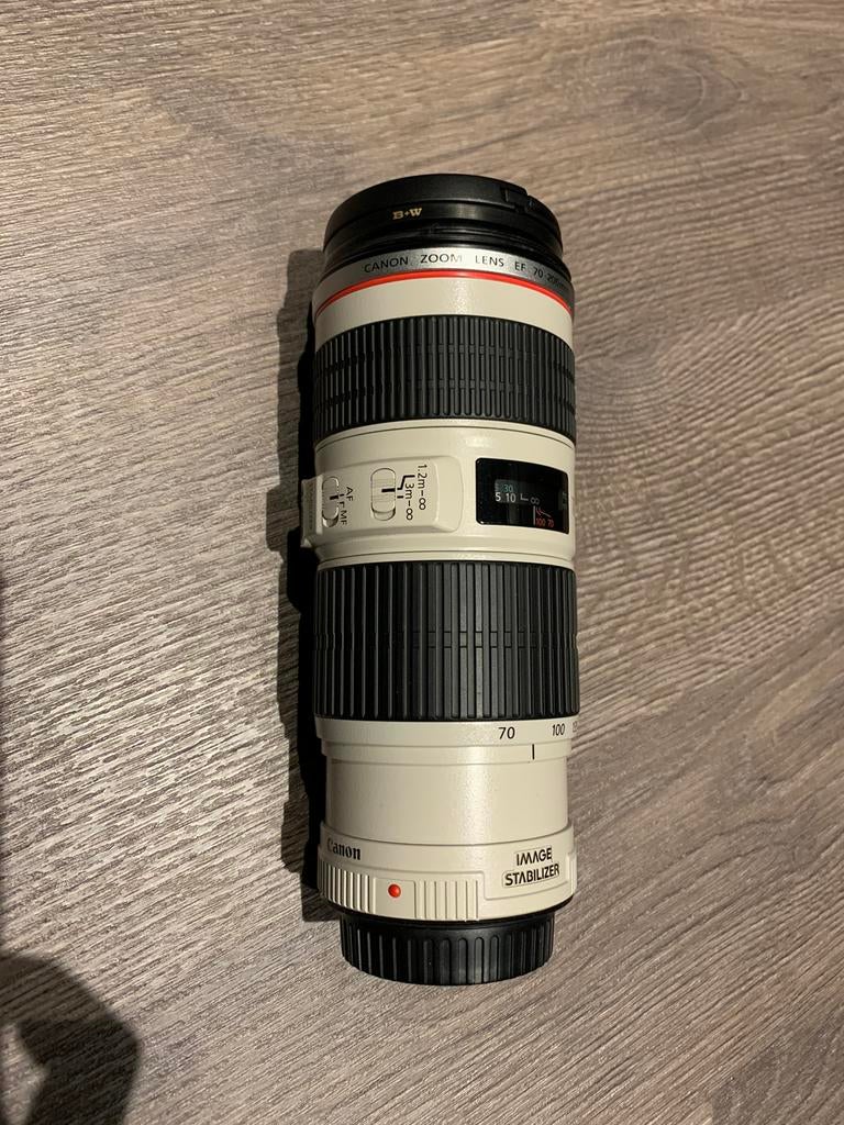 Canon EF 70-200 F4 IS Série L, TV, Hi-fi & Vidéo, Enlèvement ou Envoi, Comme neuf, Téléobjectif, Zoom
