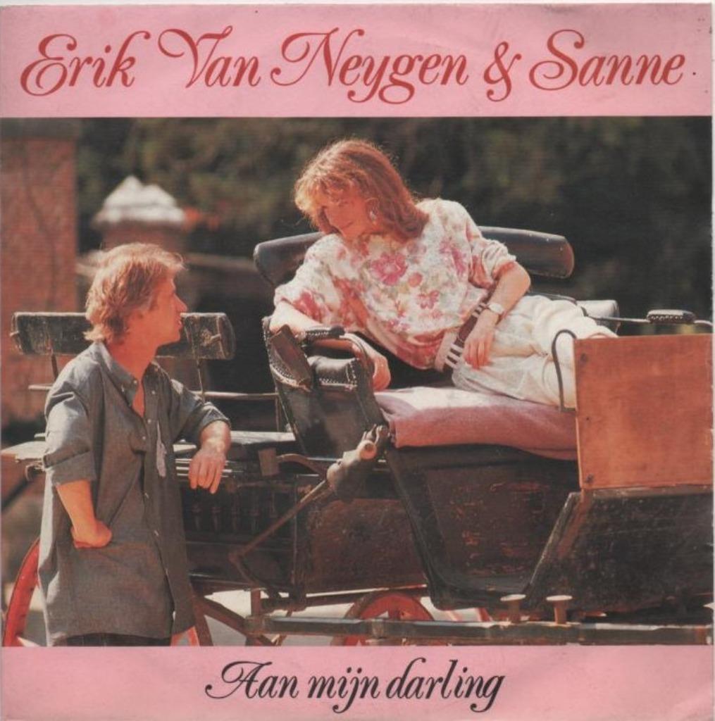 45t Eric Van Neygen & Sanne - Aan mijn darling (Nieuwstaat), Cd's en Dvd's, Ophalen of Verzenden, Zo goed als nieuw, Overige formaten