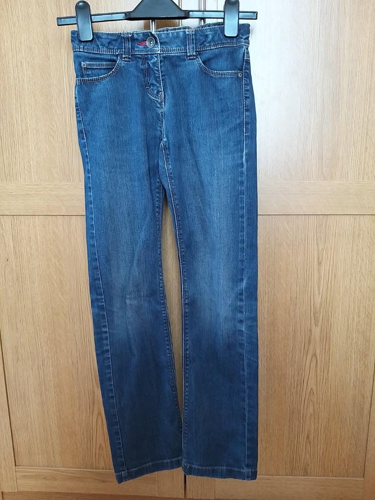 Blauwe jeans Esprit Kind 11 jaar elastisch, Kinderen en Baby's, Broek, Gebruikt, Meisje, Ophalen of Verzenden