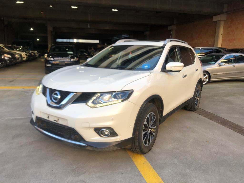 Nissan x-trail diesel, Auto's, Nissan, Euro 5, Zwart, 4 cilinders, Leder