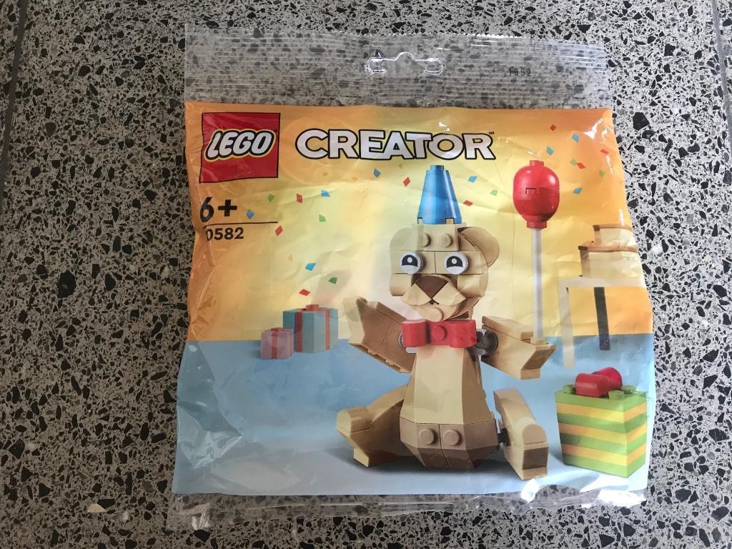 Lego 30582 Creator Birthday bear, Ophalen of Verzenden, Nieuw, Complete set, Lego