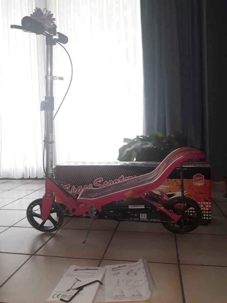 Trotinette Space scooter rose ado adulte, Enlèvement, Comme neuf, Autres types