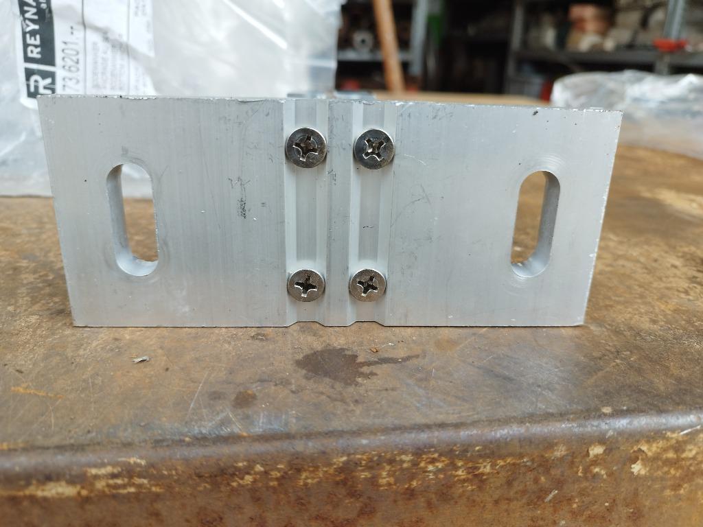 Ancrage inférieur en aluminium Reynaers - 17 cm, Enlèvement ou Envoi, Neuf, Pavillon de jardin