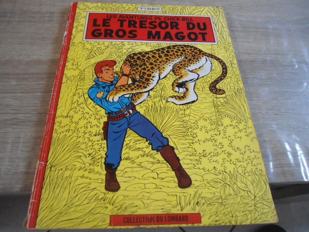 B.D. Brochée de 1962 Bon état général., Une BD, Utilisé, Tibet et A.P. Duchateau, Enlèvement ou Envoi