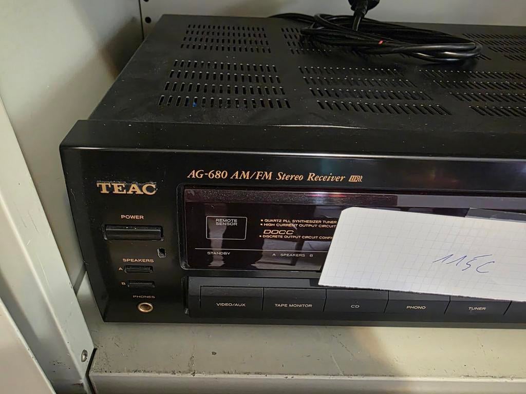 Teac ag 680, Enlèvement, Stéréo
