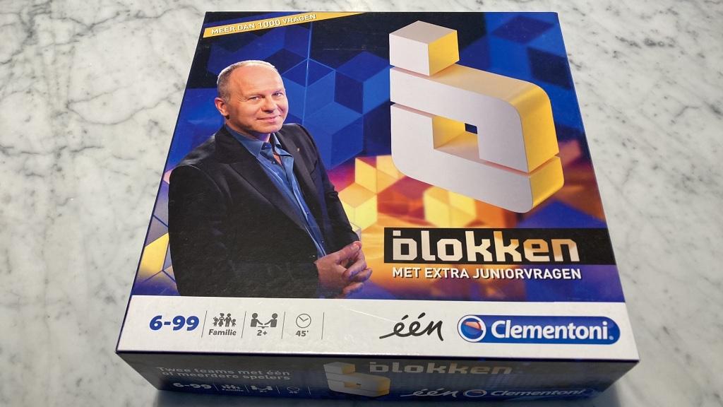Blokken gezelschapsspel Clementoni, Ophalen, Zo goed als nieuw, Clementoni