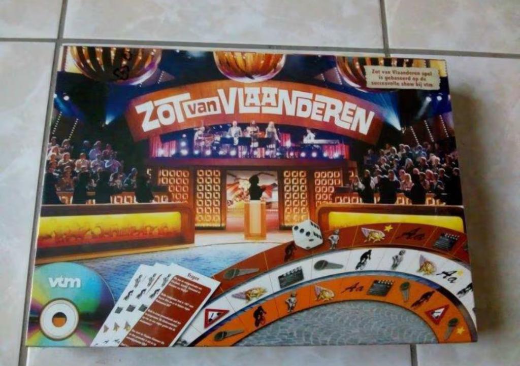 Spel Zot van Vlaanderen, Een of twee spelers, Ophalen, Nieuw, VTM