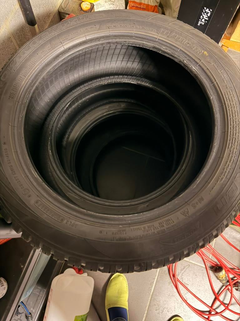 4 pneus hiver Falken 195/55 R16 87H, Pneus hiver, 16 pouces, Véhicule de tourisme, Pneu(s)