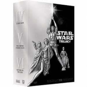 Star Wars trilogy 4 dvd-box, Ophalen of Verzenden, Zo goed als nieuw, Overige typen