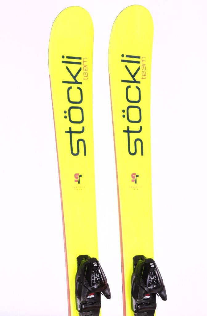 148 kinder ski's STOCKLI STORMRIDER TEAM 85, Gebruikt, Carve, Salomon, Ophalen of Verzenden