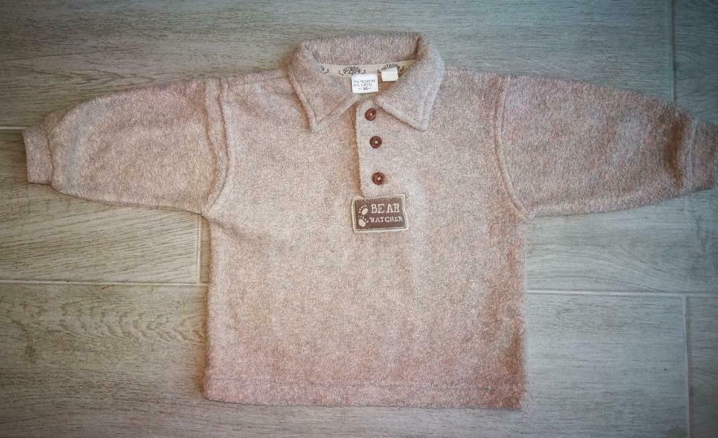 Pull beige chaud - taille 74., Garçon, MET, Enlèvement ou Envoi, Pull ou Veste