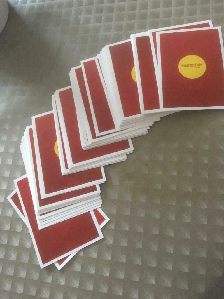 Carrefour stickers Red together 70-tal dezelfde in prima sta, Collections, Enlèvement, Comme neuf, Sport