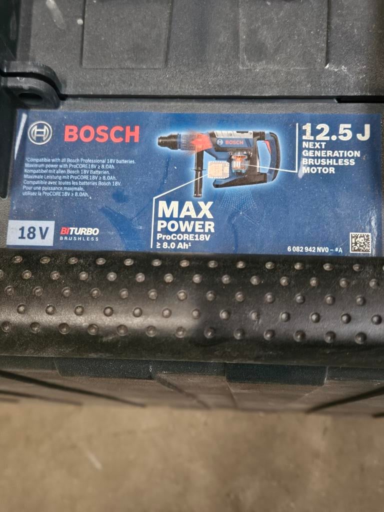 Bosch GBH 18V-45 C Accu boorhamer in Koffer, Ophalen