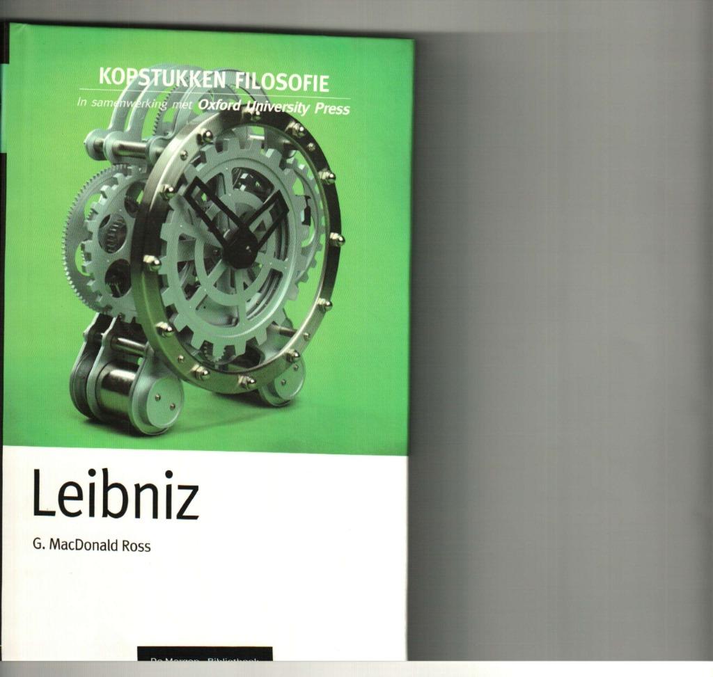 Kopstukken filosofie Leibniz   MacDonald Ross, Livres, Philosophie, Comme neuf, Enlèvement ou Envoi