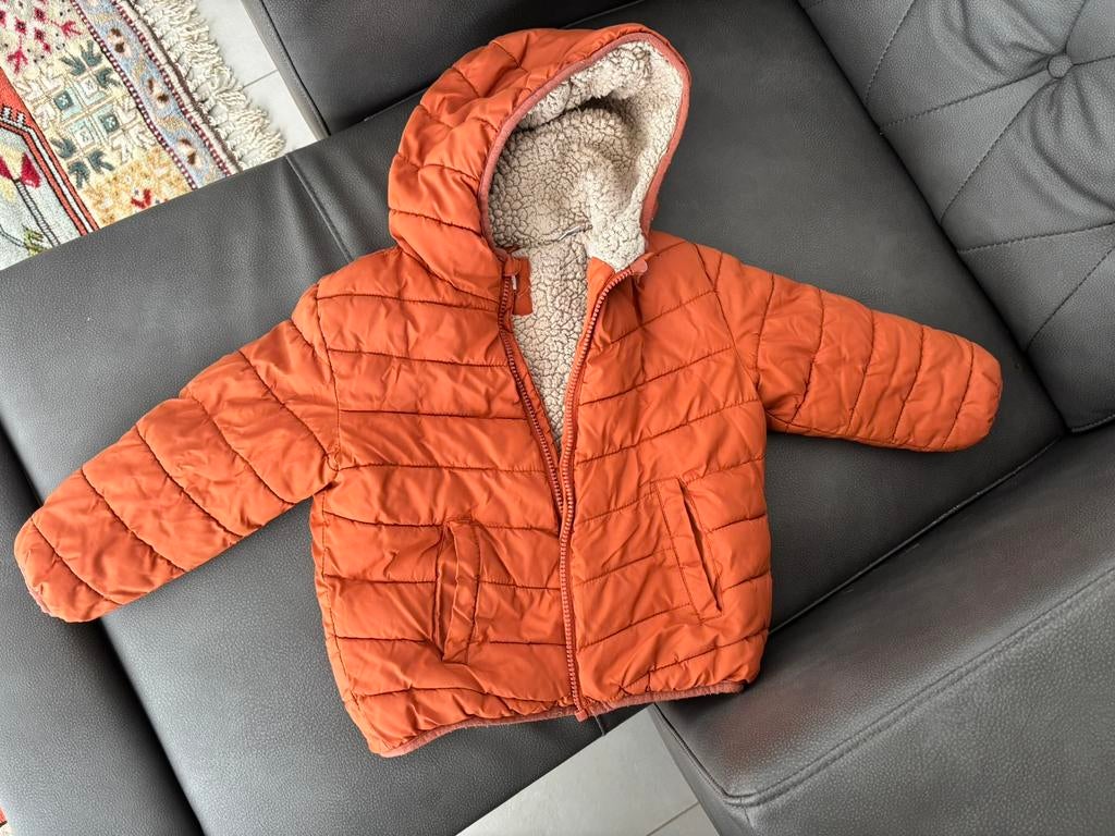 Mango Winterjas 3-4 jaar/104, Ophalen, Zo goed als nieuw, Jas