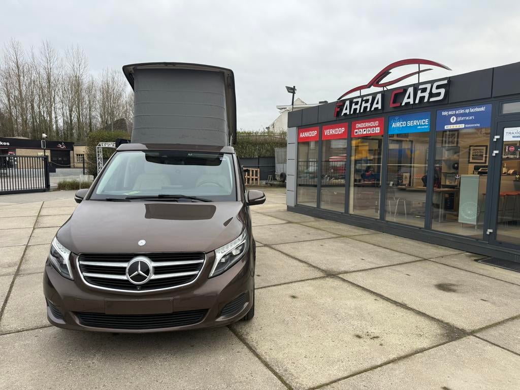 Mercedes Marco Polo V250 4-Matic 2015 276000 km à l'export, Caravanes & Camping, Camping-cars, Navigation, Entreprise, Automatique