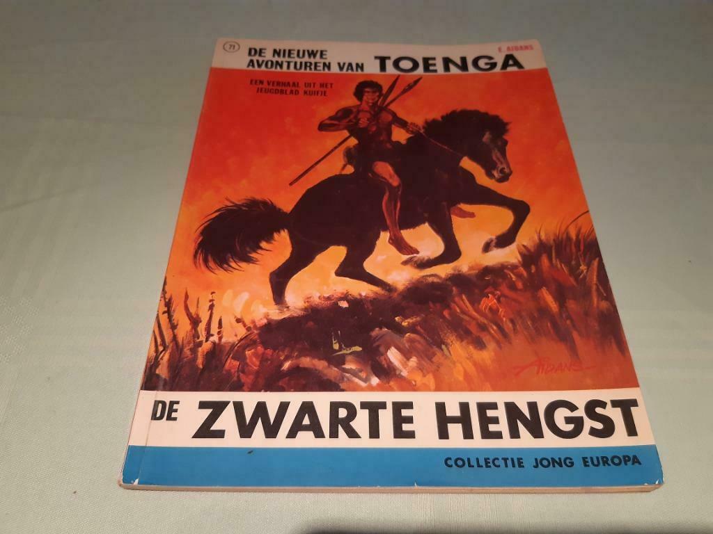 Toenga.6.De zwarte hengst., Boeken, Stripverhalen, Eén stripboek, Ophalen of Verzenden, Gelezen