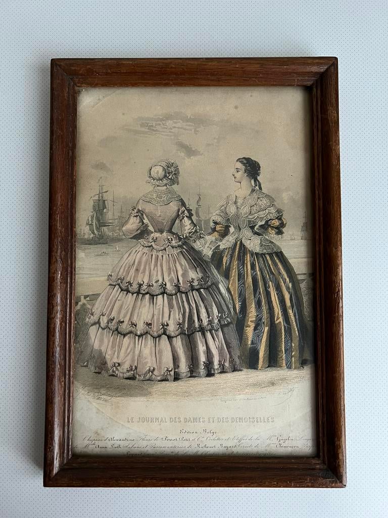 Oude afdruk, Antiek en Kunst, Ophalen of Verzenden