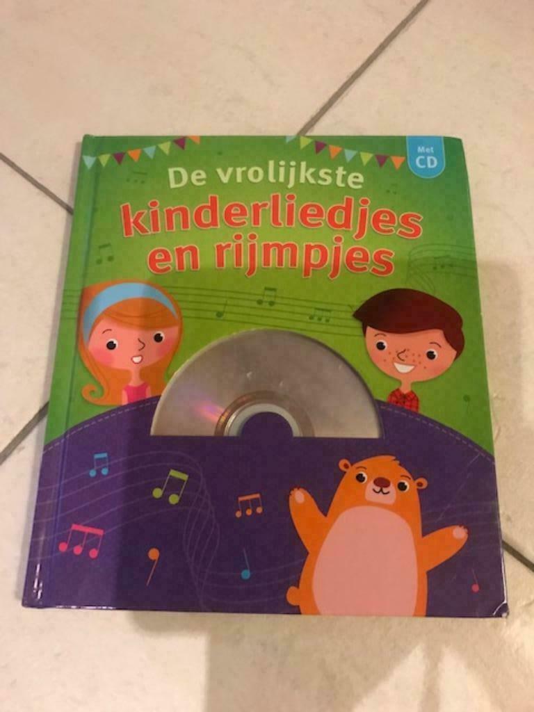 *De Vrolijkste kinderliedjes en rijmpjes - boek + CD, Ophalen of Verzenden