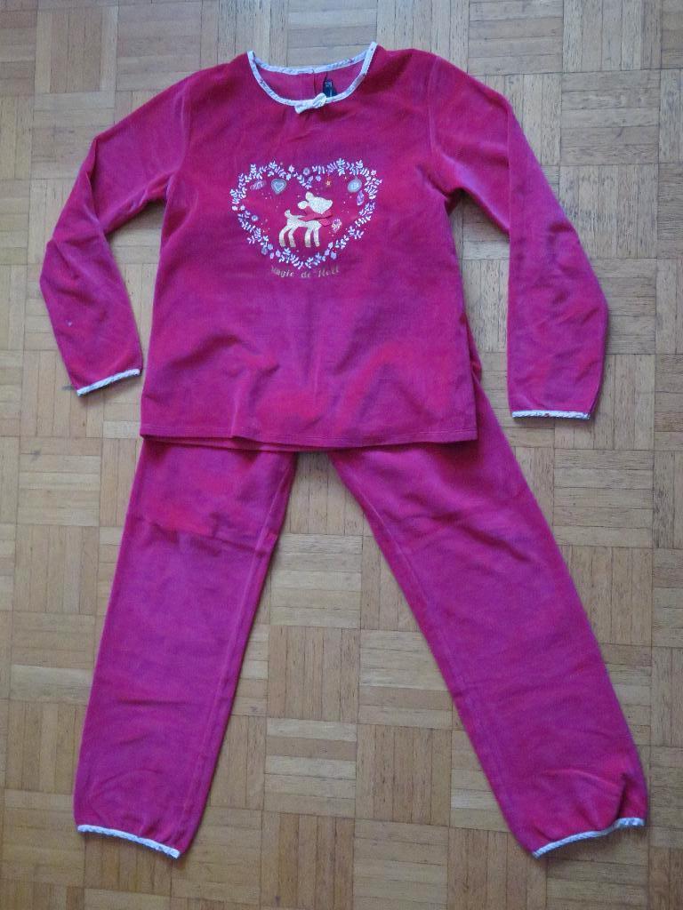 Pyjama hiver Sergent Major rose 12 ans, Enfants & Bébés, Enlèvement ou Envoi, Vêtements de nuit ou Sous-vêtements, Utilisé, Sergent Major