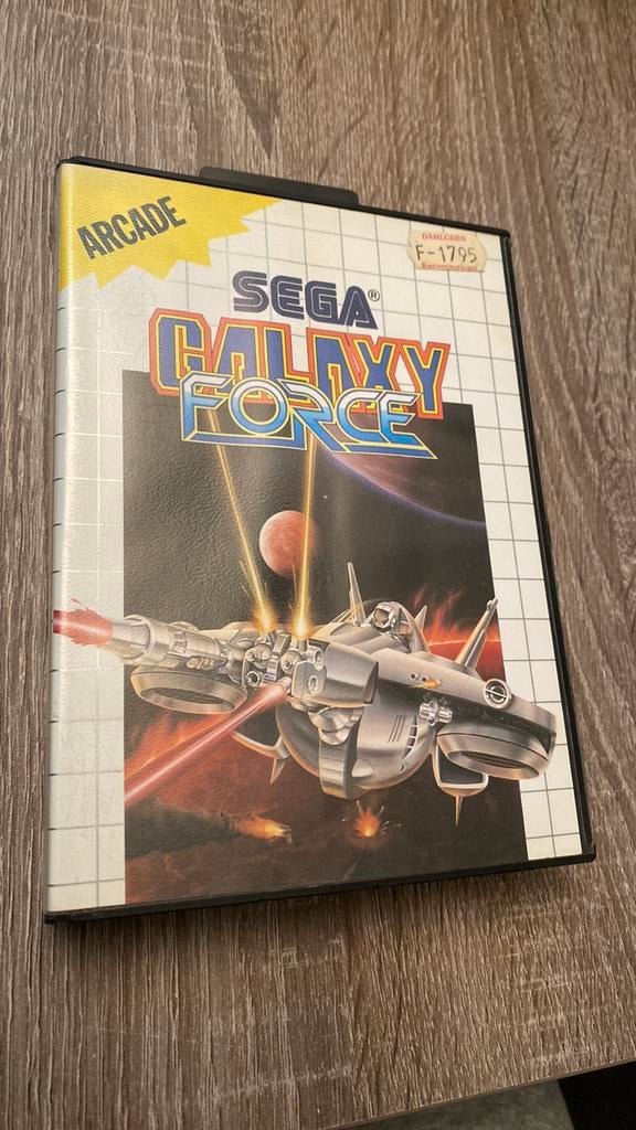 Galaxy Force, Enlèvement ou Envoi, 1 joueur, Comme neuf, Course et Pilotage