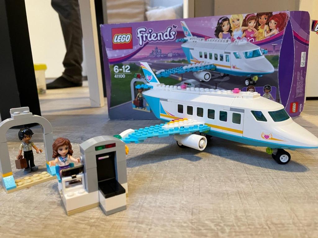 Lego Friends 41100 - Heartlake privéjet, Kinderen en Baby's, Speelgoed | Duplo en Lego, Ophalen, Zo goed als nieuw, Complete set