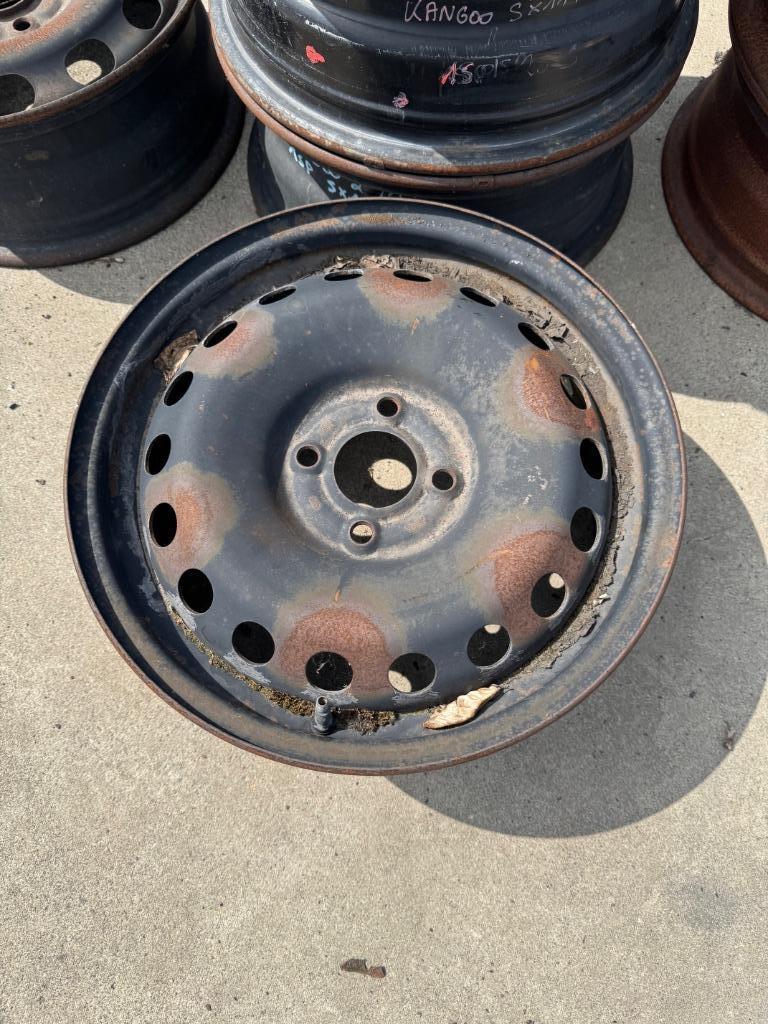 Renault kangoo velgen van plaatstaal, Ophalen, Gebruikt, Renault