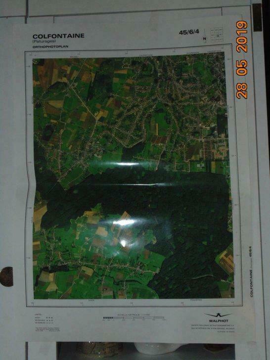 Orthophotoplan de Colfontaine(Paturages), Enlèvement, Utilisé, Photo
