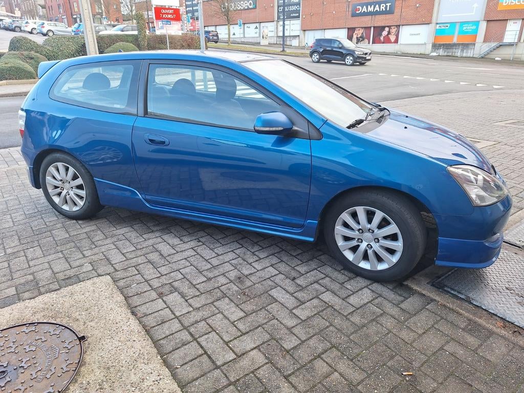 Honda civic 1.4 90cv ep1 sport uit 2004. Handgeschakelde ver, Auto's, Honda, Voorwielaandrijving, Stof, Zwart, 4 cilinders