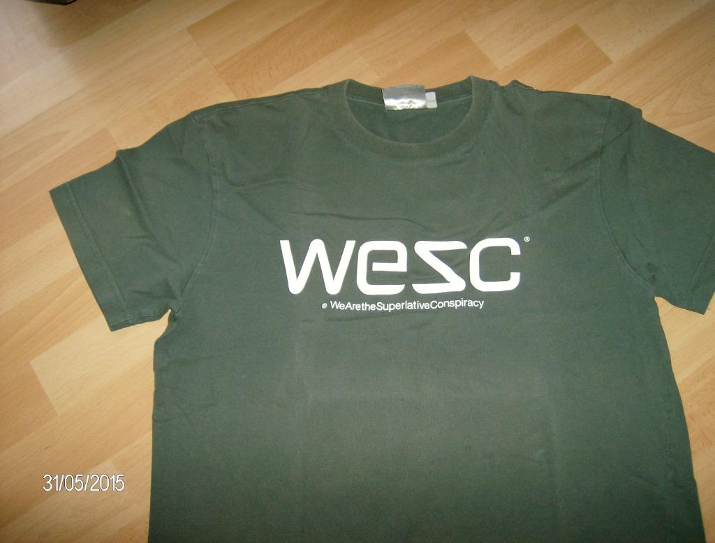t-shirt groen merk wesc - maat l, Maat 52/54 (L), Ophalen of Verzenden, Groen, Gedragen