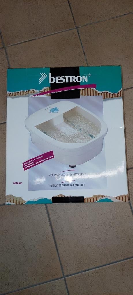 Baignoire à massage pneumatique pour les pieds - Bestron DMA, Enlèvement ou Envoi, Neuf