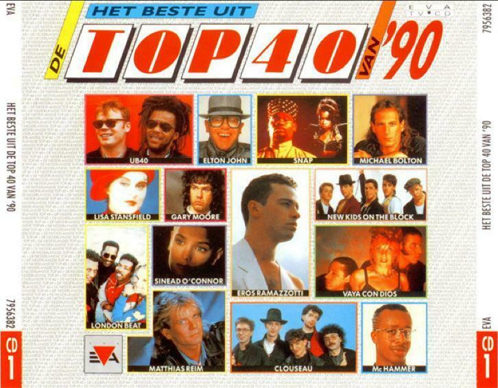 Het beste uit Top 40 van '90 :CD, Ophalen of Verzenden, Pop