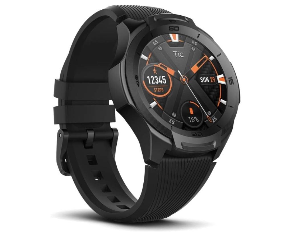 🟢🔥SMARTWACH TICWATCH S2 + ACCESOIRES🔥🟢, Bijoux, Sacs & Beauté, Montres connectées, Comme neuf, Android, Noir, Distance, Bandage calorique