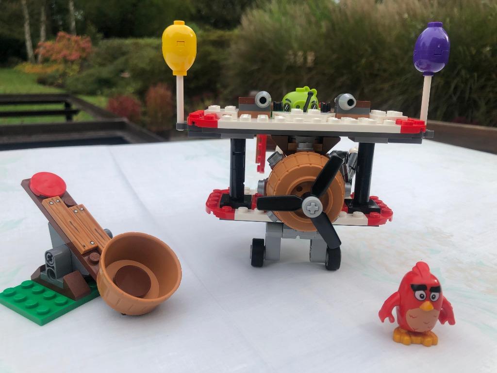 Lego Angry Birds 75822: Piggy Plane attack, Ophalen of Verzenden, Zo goed als nieuw, Complete set, Lego