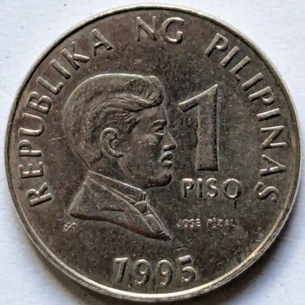 Filipijnen - 1 piso - 1995, Enlèvement, Asie orientale, Monnaie en vrac